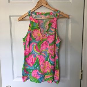 Lily Pulitzer | Printed Halter Tank Top